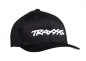 Preview: Traxxas Cap schwarz/Logo weiß, runder Schirm L/XL