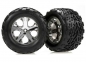 Preview: Talon Reifen auf All-Star 2.8 Felgen chrom hinten (2)