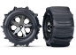Preview: Paddle Reifen auf All-Star 2.8 Felgen schwarz-chrom hinten