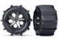 Preview: Paddle Reifen auf All-Star 2.8 Felgen schwarz-chrom hinten