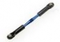 Preview: L/R Gewindestange Aluminium blau hinten 82mm