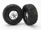 Preview: Kumho Reifen auf Felgen satin-chrom/schwarz vorne (2)