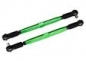 Preview: Vorspurstange 7075-T6 Aluminium grün 157mm (2)