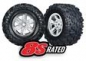 Preview: Maxx AT Reifen auf X-Maxx Felgen satin-chrom (2)