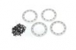 Preview: Beadlock-Ring 2.2 Aluminium satin mit Schrauben (4)