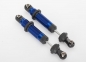 Preview: GTS Dämpfer Aluminium blau mit Federhalter (2)