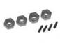 Preview: Radmitnehmer 6061-T6 Aluminium 12mm charcoal-grau (4)