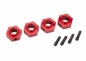 Preview: Radmitnehmer 6061-T6 Aluminium 12mm rot (4)