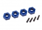 Preview: Radmitnehmer 6061-T6 Aluminium 12mm blau (4)