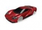 Preview: Karosserie Ford GT, rot (lackiert + Aufkleber)