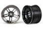 Preview: Felge, 1.9' Split-Spoke Chrome-schwarz extrabreit hinten (2)