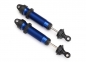 Preview: Dämpfer GTR 134mm blau Alu (gebaut ohne Federn) vo Gewinde (