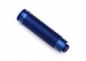 Preview: Dämpfergehäuse GTR, 64mm blau Alu vo Gewinde