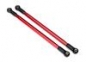 Preview: Aufhängungs-Link Alu rot hinten oben 10x206mm