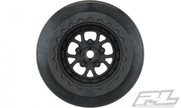 ProLine Pomona Drag Spec 2.2 schwarz Felge (2) Slash 2WD hi, Slasch 4x4 v/h