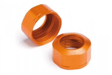 Shock Cap 12Xm13X0.8Mm (Orange/Grooved/2Pcs)