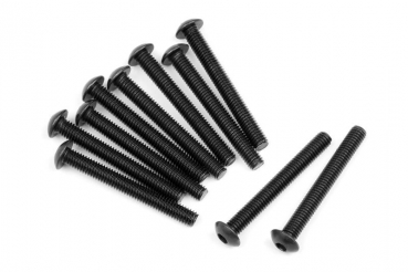 Button Head Screw M3X25Mm (10Pcs)