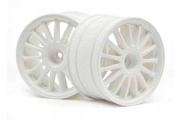 Wr8 Tarmac Wheel White (2.2''/57X35Mm/2Pcs)