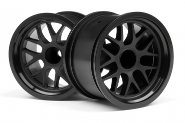 Bbs Spoke Wheel 48X34Mm Black (14Mm Offset/2Pcs)