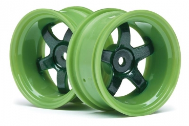 Work Meister S1 Wheel Green (9Mm Offset/2Pcs)