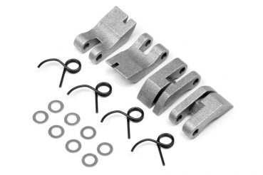 Aluminum Quadra Clutch Shoe/Spring Set