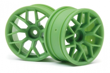 RTR Wheel 26Mm Green (6Mm Offset/2Pcs)