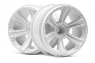 6-Shot Mt Wheel (White/2Pcs)