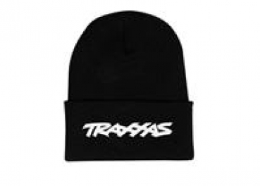 Traxxas Beanie schwarz/Logo weiß