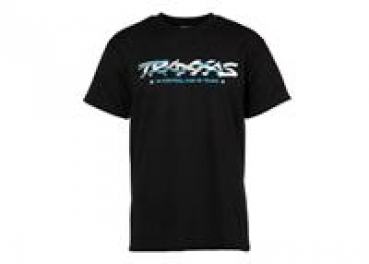 T-Shirt schwarz/Traxxas Logo sliced weiß XXL