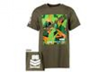 SLVR MILITARY TEE MILITARY GREEN L