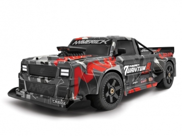 QuantumR Race Truck Body (Black/Red)