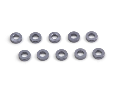 Aluminum Shim 4x1.4x1mm (Gunmetal/10pcs)