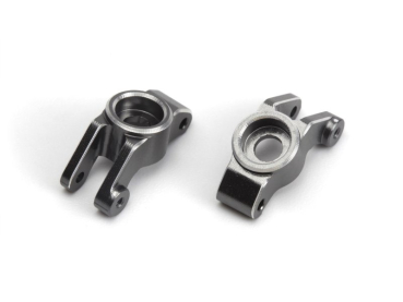 Aluminum Rear Hub Set (Left/Right/Grey)