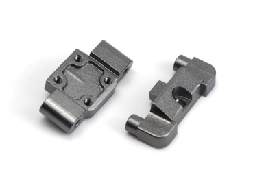 Aluminum Front Pivot Block Set (Grey)
