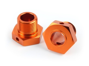 17mm Hex Hub Adaptor (Orange/2pcs)