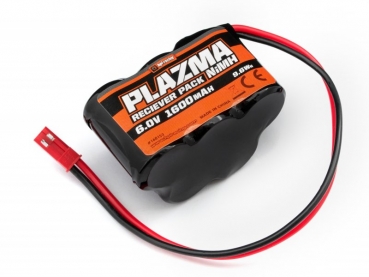 Plazma 6.0V 1600 mAh NiMH Receiver Battery Pack