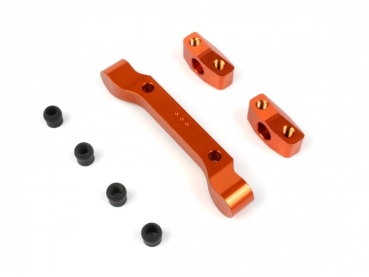 PRECISION MACHINED ANODIZED ALUMINUM REAR PIVOT BLOCK (3DEG)