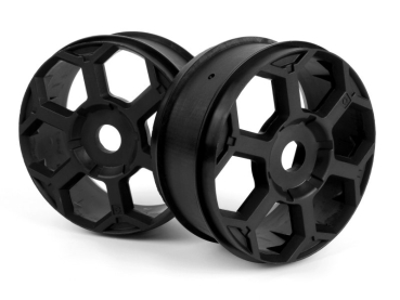 HPI Racing Hexcode Wheel Black (2pcs)