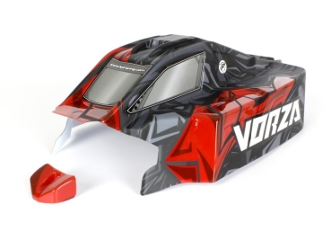 TRIMMED & PRINTED VB-2 1:8TH FLUX BUGGY BODY (RED)