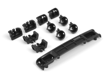 Toyota Hilux SR5 Grille and Light Set (Black)