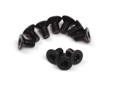 Flat Head Screw M2x4mm (Hex Socket/10pcs)