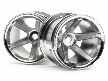 Super Star Mt Wheels Chrome (Rear/Deep Offset)