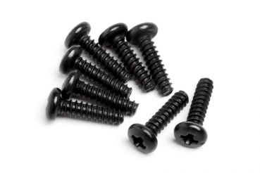 Round Head Screw M2x8mm (8Pcs)