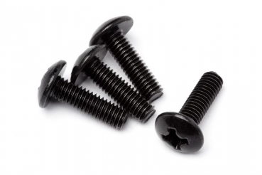 BUTTON HEAD SCREW M3X10MM (4PCS) (STRADA EVO XT)