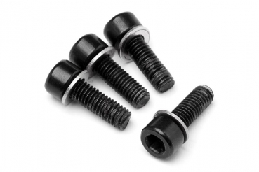 CAP HEAD SCREW M5X15MM 4 PCS ME - 243 (BLACKOUT)