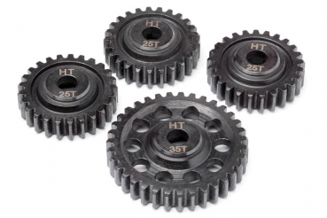 HeavyDuty Met Powder Gear Transmis Set Blackout MT
