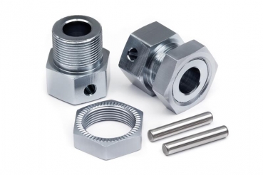 WHEEL ADAPTOR, WHEEL NUT AND SHAFTS (FRONT - XB)
