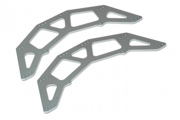 CHASSIS SIDE PLATE GUNMETAL 2PCS (SCOUT RC)