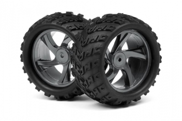 1/18 MONSTER TRUCK WHEEL & TYRE ASSEMBLY (ION MT)