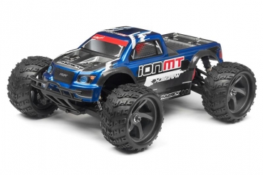 MONSTER TRUCK PAINTED BODY BLUE WITH DECALS ION MT